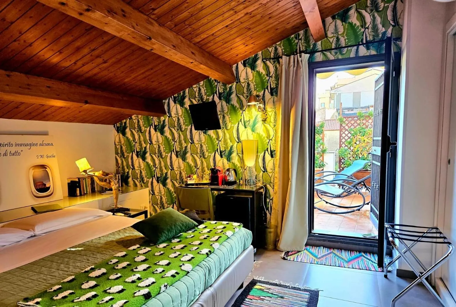 La Foresteria Garden Boutique B&B CTA Frühstückspension